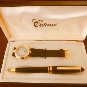 Designer style Men’s Watch & Pencil set.
